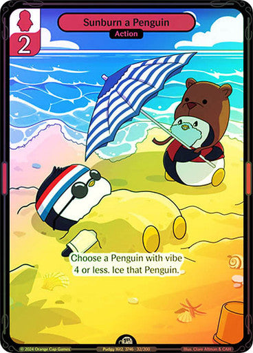 032 - Sunburn a Penguin - Foil