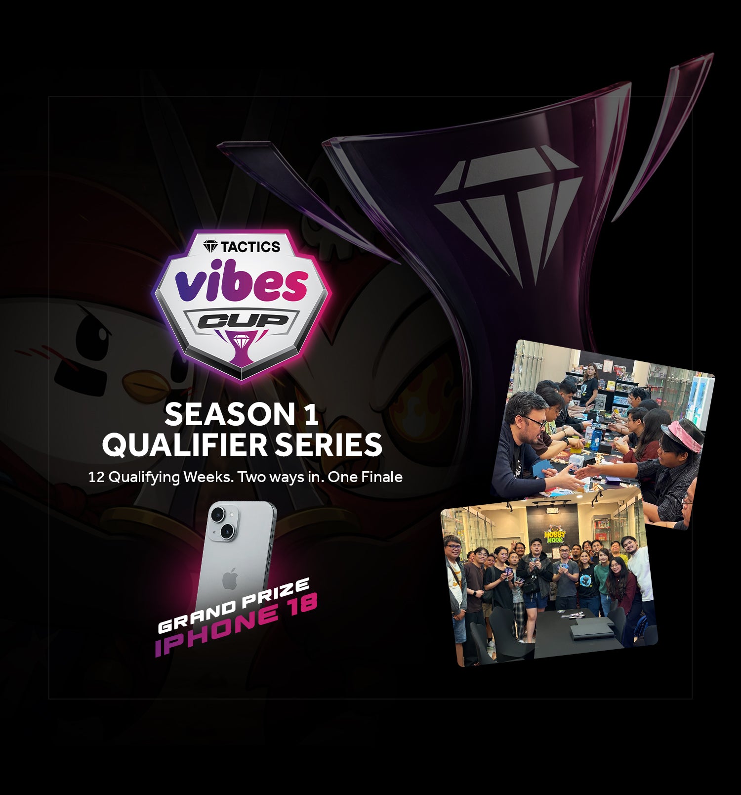 Vibes Cup Tournament Set 3 2 Packs