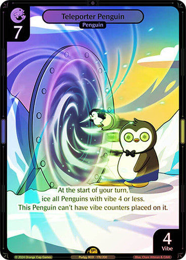 178 - Teleporter Penguin - Foil