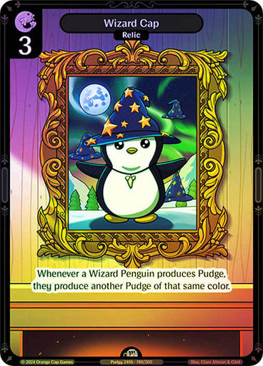 190 - Wizard Cap - Foil