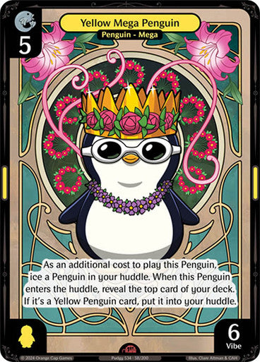 058 - Yellow Mega Penguin