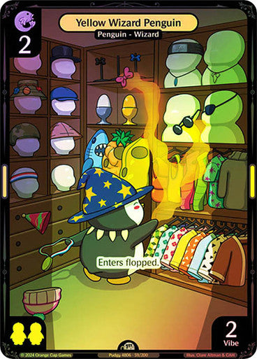 059 - Yellow Wizard Penguin - Foil